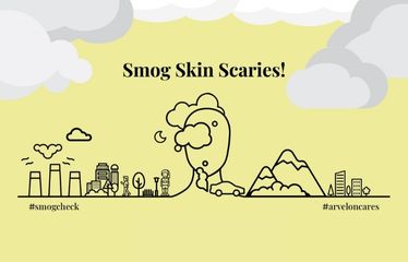 Smog Skincare Scaries with Arvelon